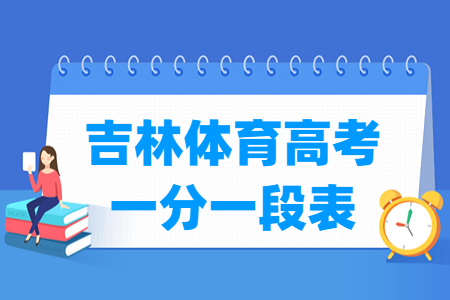 2024吉林体育高考一分一段表（含2022-2023历年）