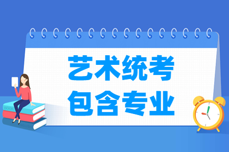 重庆艺术统考包含哪些专业