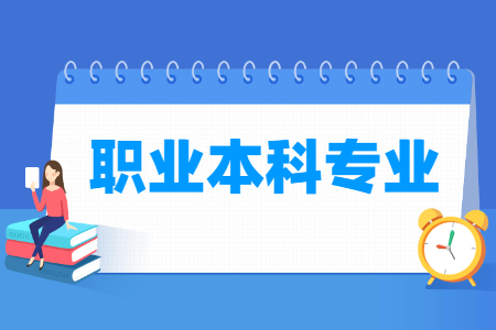 2024年职业本科专业目录一览表