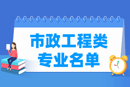 市政工程包括哪些专业-市政工程类专业目录及专业代码（专科）